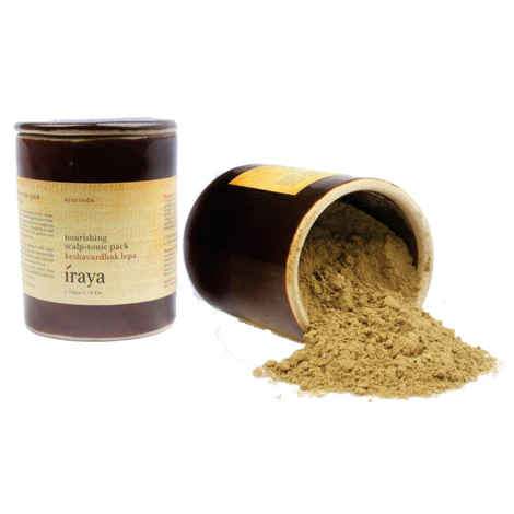 Buy Iraya Keshavardhak Lepa (Nourishing Scalp-Tonic Pack) (50 g) - Purplle