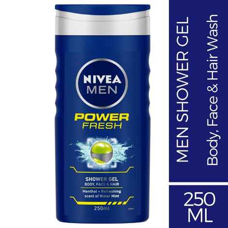 Buy Nivea Men Power Refresh Shower Gel (250 ml) - Purplle