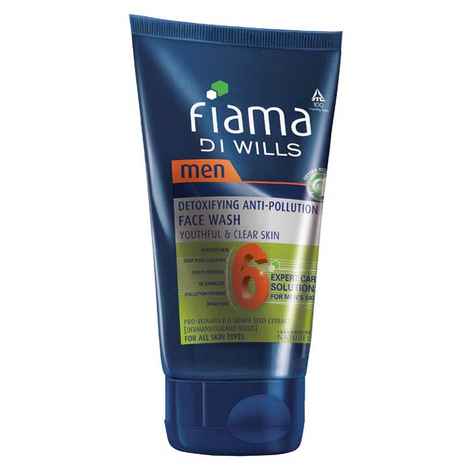 Buy Fiama Di Wills Detoxifying Anti Pollution Face Wash for Men (100 g) - Purplle