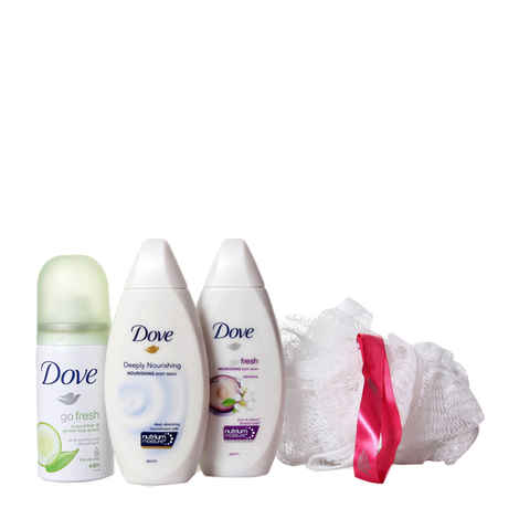 Buy Dove Fresh Pink Minis Combo - Purplle