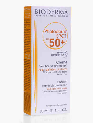 Buy Bioderma Photoderm Spot Cream SPF50/UVA 35 (30 ml) - Purplle