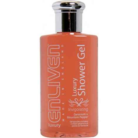 Buy Enliven Invigorating Luxury Geranium and Moutain Pepper Bath & Shower Gel (100 ml) - Purplle
