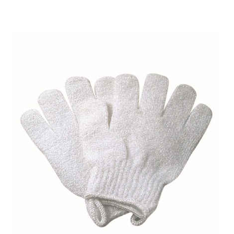 Buy Basicare Exfoliating Gloves-Flax - Purplle