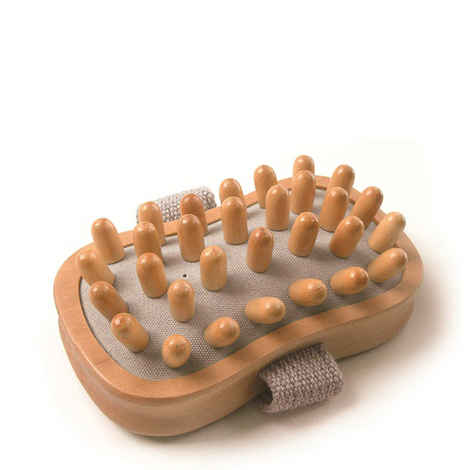 Buy Basicare Wooden Cellulite Massager - Purplle