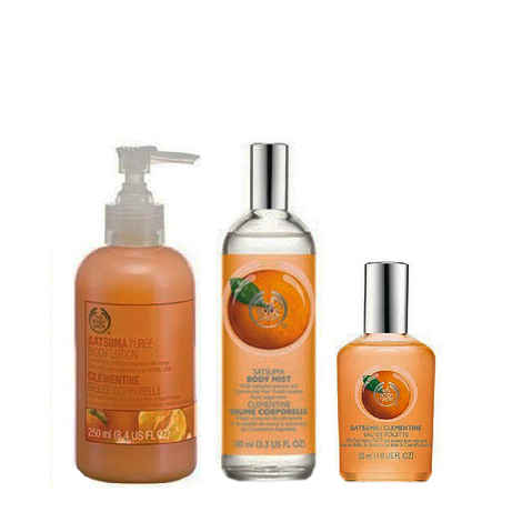 Buy The Body Shop Satsuma Gift Set - Purplle