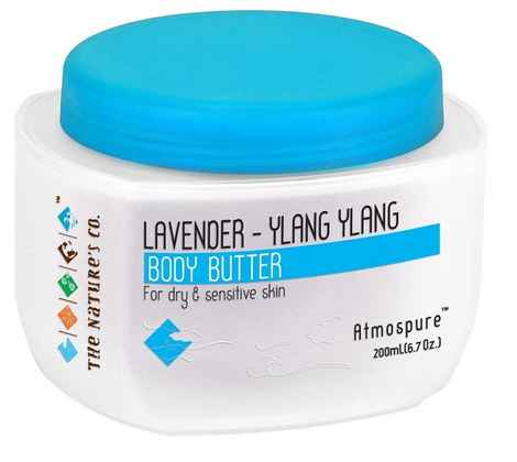 Buy The Natures Co. Lavender & Ylang Ylang Body Butter (200 ml) - Purplle