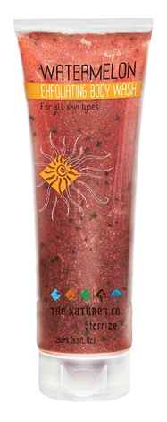Buy The Natures Co. Watermelon Exfoliating Body Wash (250 ml) - Purplle
