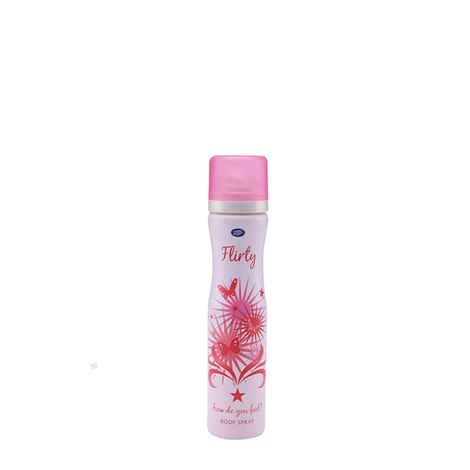 Buy Boots Flirty Body Spray For Women (75 ml) - Purplle