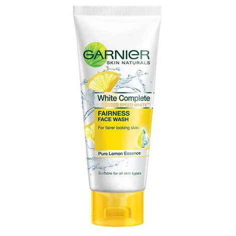 Buy Garnier Skin Naturals White Complete Fairness Face Wash (100 g) - Purplle
