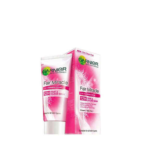 Buy Garnier Fair Miracle 2 in 1 Fairness Cream (40 g) - Purplle