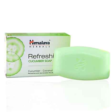 Buy Himalaya Refreshing Cucumber Soap (125 g) (Pack of 3) - Purplle