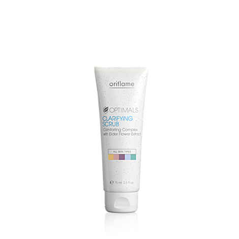 Buy Oriflame Optimals Clarifying Scrub (75 ml) - Purplle
