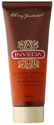 Buy Inveda Sun Screen Cream Gel SPF 30 (75 ml) - Purplle