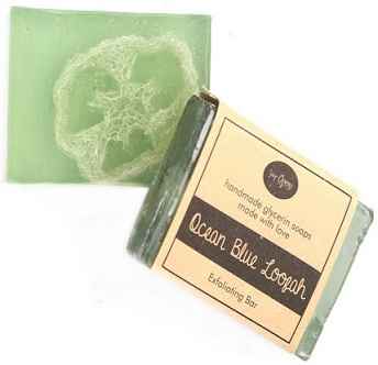 Buy Soap Opera Exfoliating Ocean Blue Loofah Soap (100 g) - Purplle