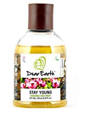 Buy Dear Earth Stay Young Radiance Face Wash (150 ml) - Purplle
