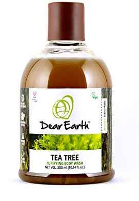 Buy Dear Earth Tea Tree Purifying Body Wash (300 ml) - Purplle