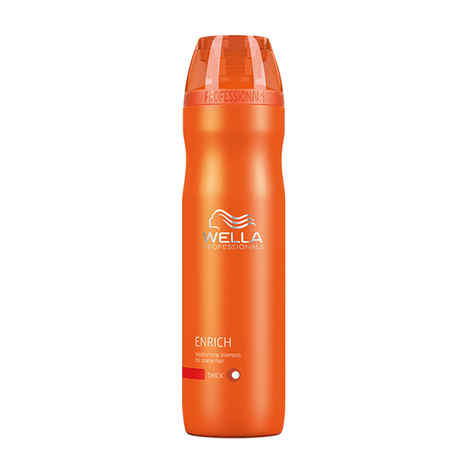 Buy Wella Professionals Enrich Moisturizing Shampoo For Dry & Damaged Hair (250 ml) - Purplle