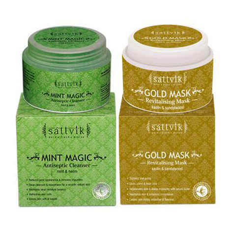 Buy Sattvik Organics Luscious Skin Combo - Purplle