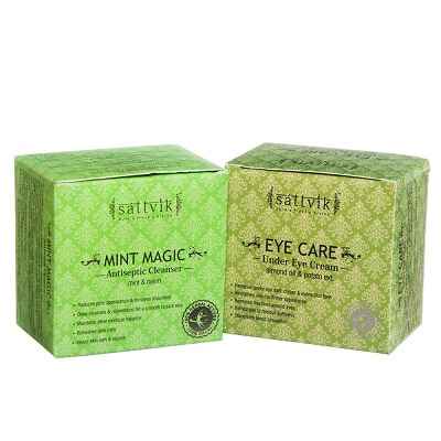 Buy Sattvik Organics Eye Care Combo - Purplle