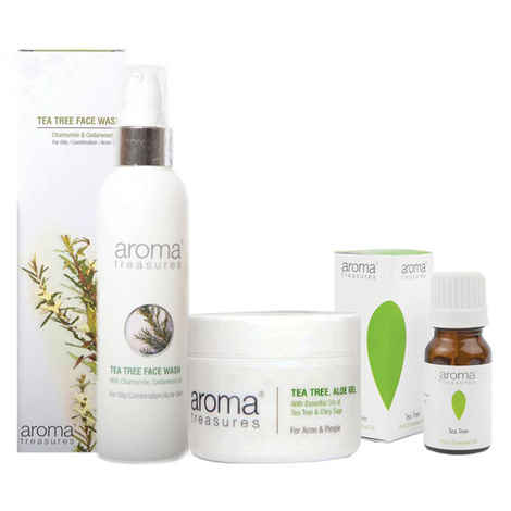 Buy Aroma Treasures Acne Pimple Mini Combo - Purplle