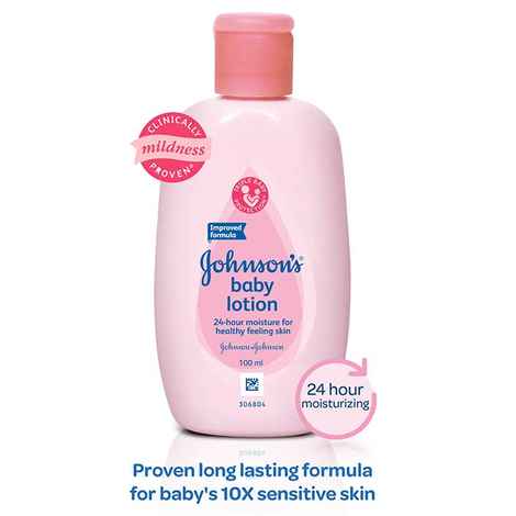 Buy Johnson and Johnson Baby Lotion (100 ml) - Purplle