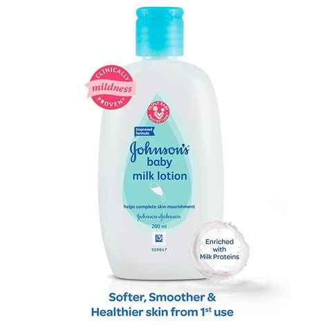 Buy Johnson And Johnson Milk Lotion (200 ml) - Purplle