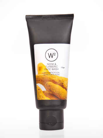 Buy W2 Neem & Turmeric Face Wash Tube (100 g) - Purplle