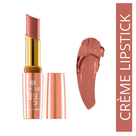Buy Lakme 9 to 5 Creaseless Creme Lip Color Salmon State (3.6 g) - Purplle