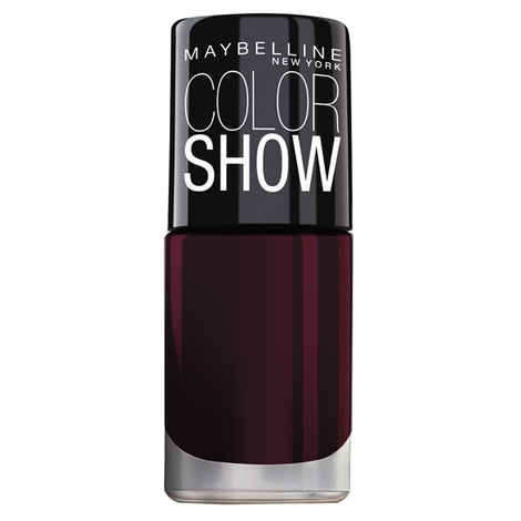 Buy Maybelline New York Color Show Bright Sparks Nail Polish Molten Maroon 702 - Purplle