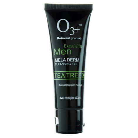 Buy O3+ Men Tea Tree Mela Derm Cleansing Gel (50 ml) - Purplle