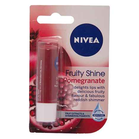 Buy Nivea Lip Care Pomegranate Shine 200 C (4.8 g) - Purplle