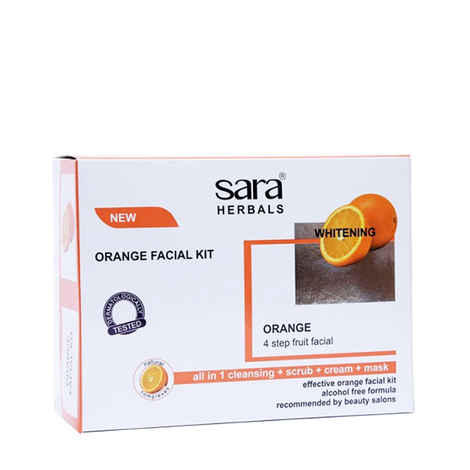 Buy Sara Oranage Facial Kit - Purplle