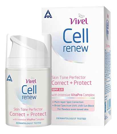 Buy Vivel Cell Renew Skin Tone Perfector (50 g) - Purplle
