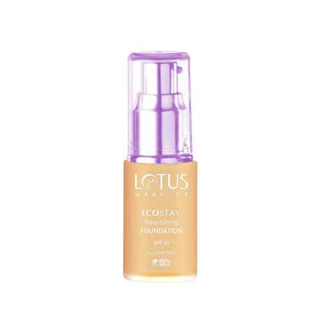 Buy Lotus Make-Up Ecostay Long Lasting Foundation Royal Pearl | SPF 20 | Vitamin E & Aloe Vera | 30ml - Purplle