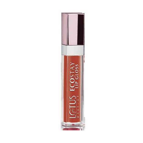 Buy Lotus Herbals EcoStay Lip Gloss Rose Bud (8 g) - Purplle