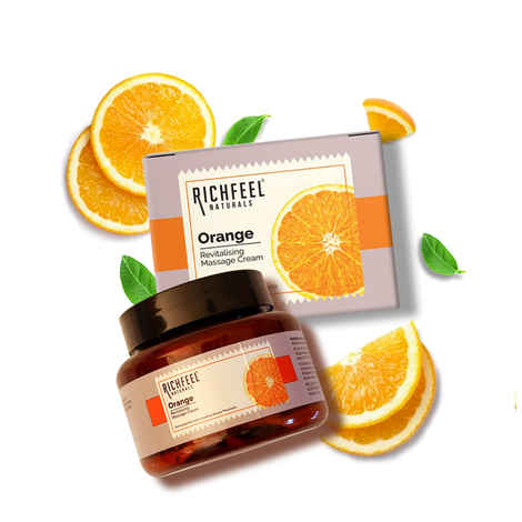 Buy Richfeel Orange Massage Cream (100 g) - Purplle
