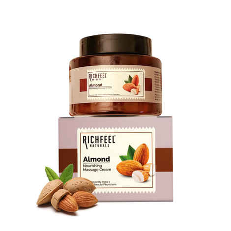 Buy Richfeel Massage Almond Cream (100 g) - Purplle