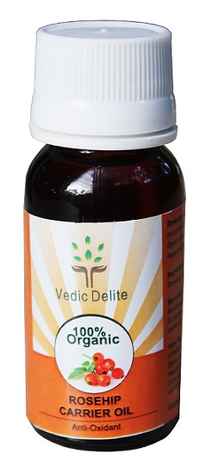 Buy Vedic Delite Rosehip Organic Carrier Oil (30 ml) - Purplle