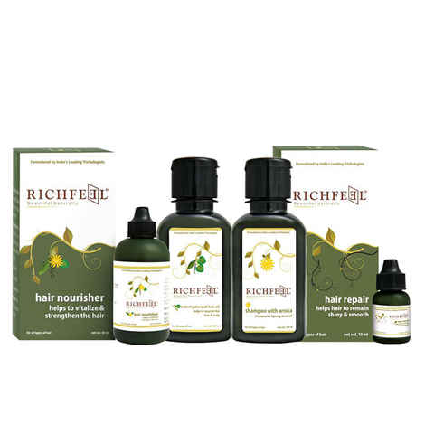 Buy Richfeel Hair Strenghtening Combo Kit - Purplle