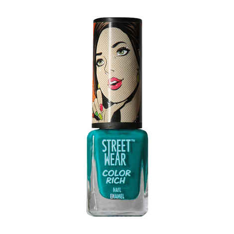 Buy Streetwear Color Rich Nail Enamel - Lady Blue Eyes 32 (5 ml) - Purplle