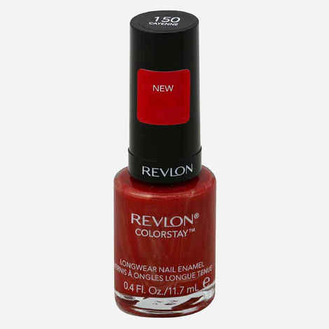 Buy Revlon ColorStay Long Wear Nail Enamel Cayenne 150 11.7 ml - Purplle