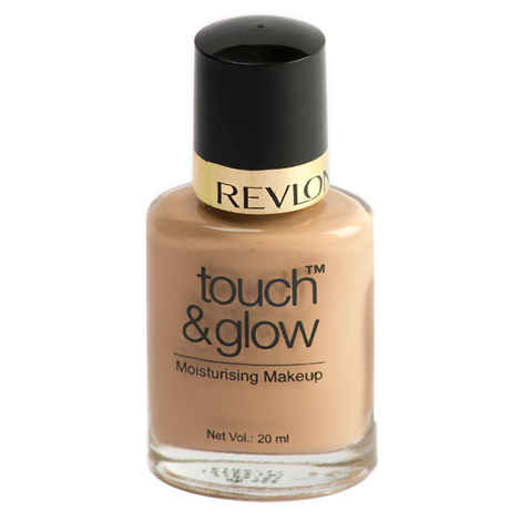 Buy Revlon Touch Glow Moisturising Makeup Foundation Natural Mist 20 ml - Purplle