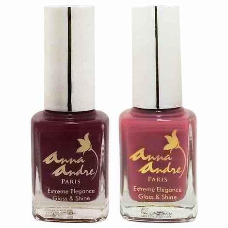 Buy Anna Andre Paris Cherry Blossom Nail Polish Set (Shade 80012 & 80025) - Purplle