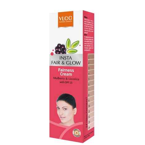 Buy VLCC Insta Fair&Glow Fairness Cream (25 g) - Purplle
