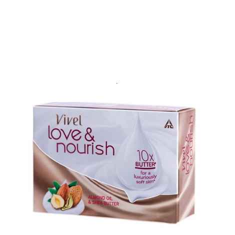Buy Vivel Love & Nourish Almond Oil & Shea Butter (75 g) - Purplle