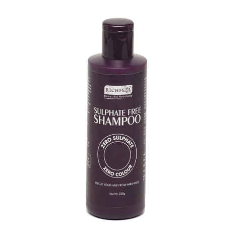 Buy Richfeel Sulphate Free Shampoo (220 g) - Purplle