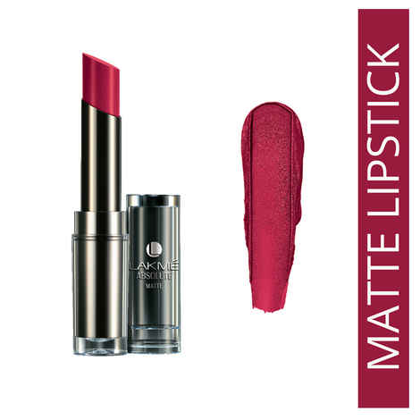 Lakme Absolute Matte Lipstick Plum Spell (3.7 g)