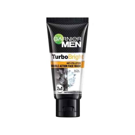 Garnier Men Face wash Turbo Bright Double Action (50 g)