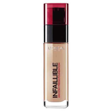 Buy L'Oreal Paris Infallible 24H Liquid Foundation 220 Sand (30 ml) - Purplle
