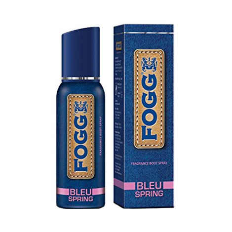 Buy Fogg Blue Spring Fragrance Body Spray Deodorant For Men (120 ml) - Purplle